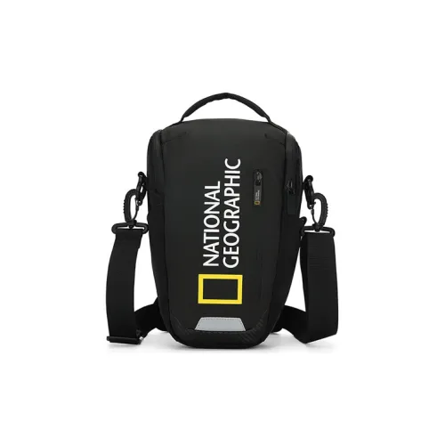 NATIONAL GEOGRAPHIC Polyester Sling Bag Multifunction Crossbody Bag Backpack Regular Unisex Black Gray