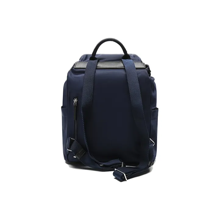 TORY BURCH Nylon Backpack Medium Size Women's Marine Blue-3