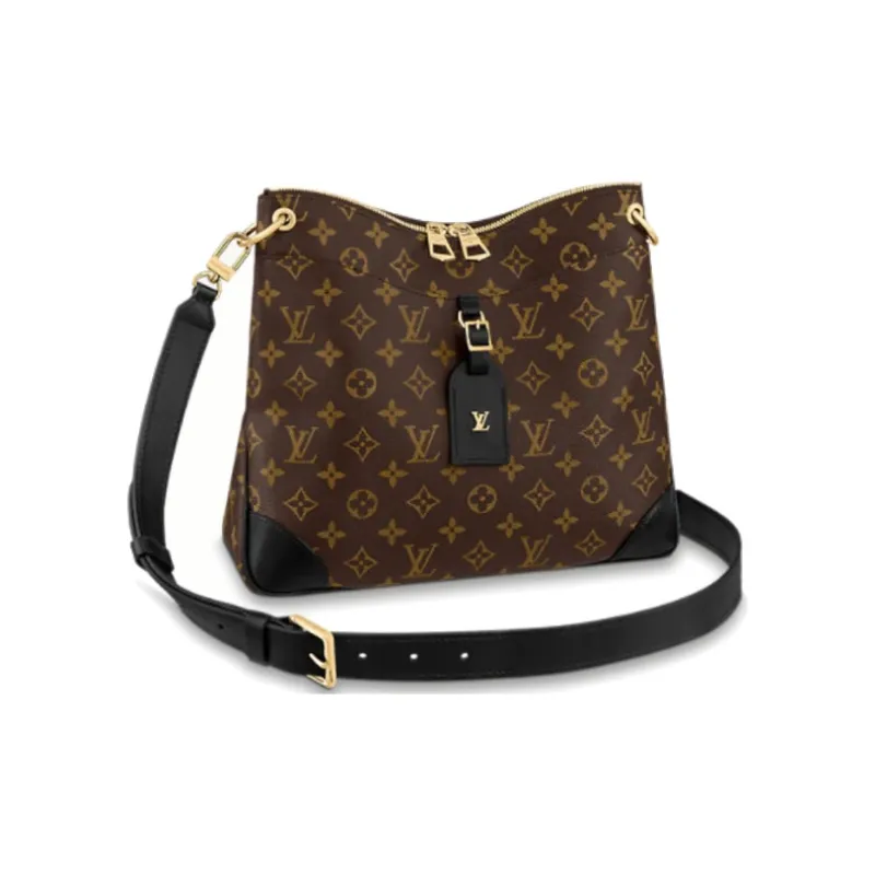 LOUIS VUITTON Coated Canvas Shoulder Bag Crossbody Bag Regular Women's Brown-0