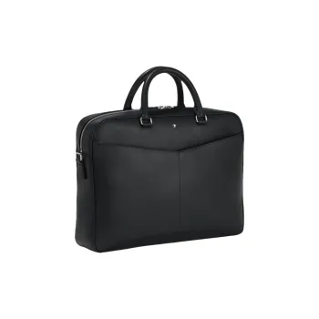 MONTBLANC Logo Handbag Unisex Black