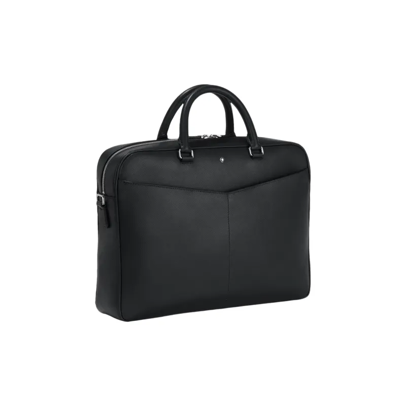 MONTBLANC Logo Handbag Unisex Black-0