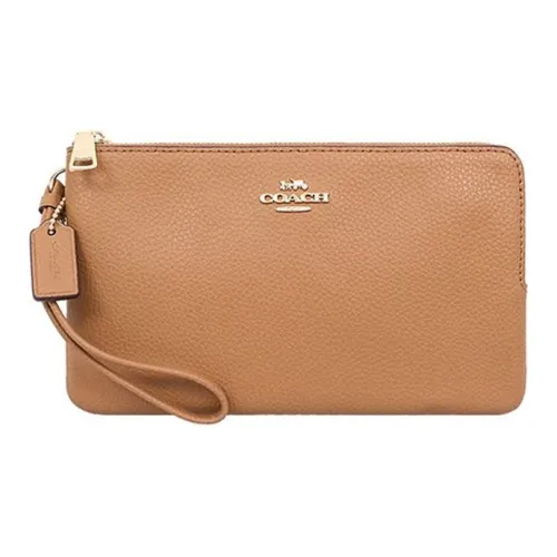 COACH Double Zip Wallet Clutches