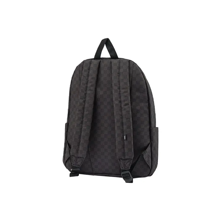 Vans Polyester Backpack Regular Unisex Black Gray-2