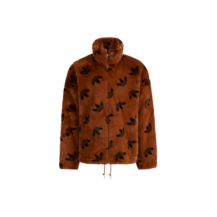 Furry adidas jacket on sale