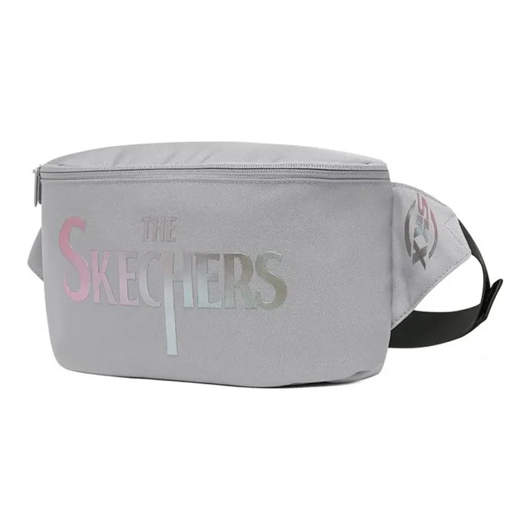 Skechers Funny Monster Fabric Fanny Pack Unisex Light Gray-1