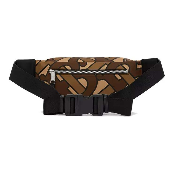 Burberry Leather Sling Bag Shoulder Bag Crossbody Bag Fanny Pack Regular Men's Saddle Brown-2
