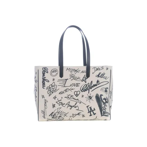 Golden Goose Calfskin With Canvas Canvas Bag Shoulder Bag Crossbody Bag Handbag Women's White