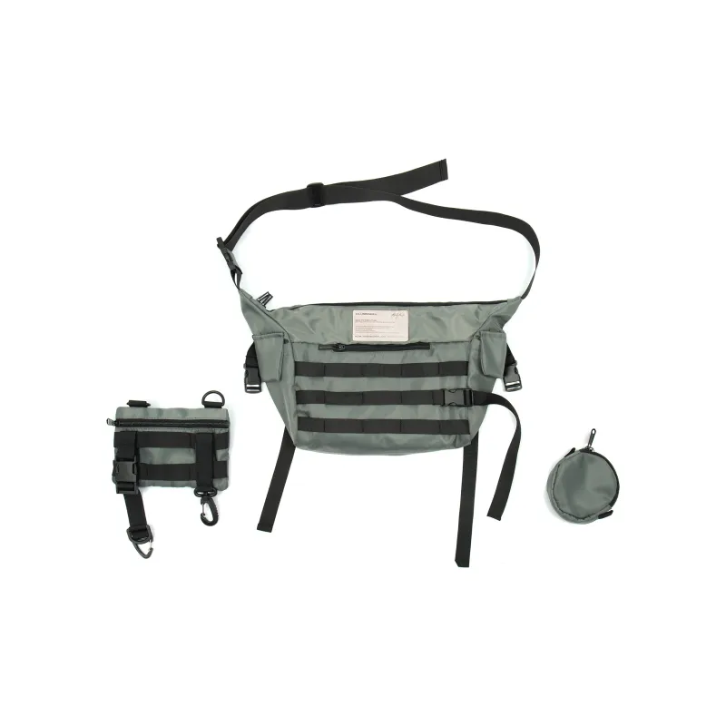 KILLWINNER Polyester Messenger Bag Shoulder Bag Crossbody Bag Regular Unisex Black-18