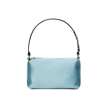 Alexander Wang Heiress Polyester Nylon Shoulder Bag Handbag Clutch Medium Size Women's Blue