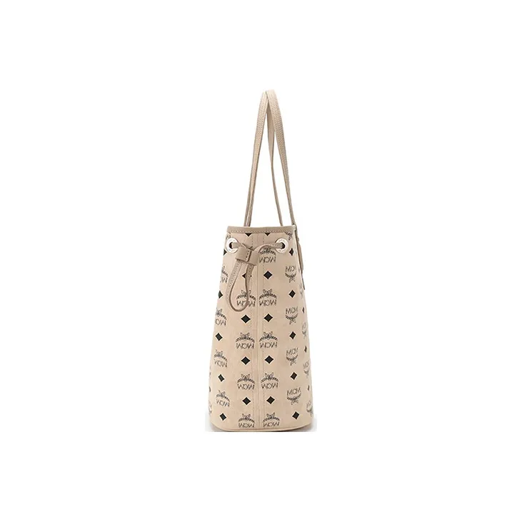 MCM Liz Visetos Artificial Leather Combo Bag, Tote Bag, Shopping Bag, Shoulder Bag Medium Size Women's-3