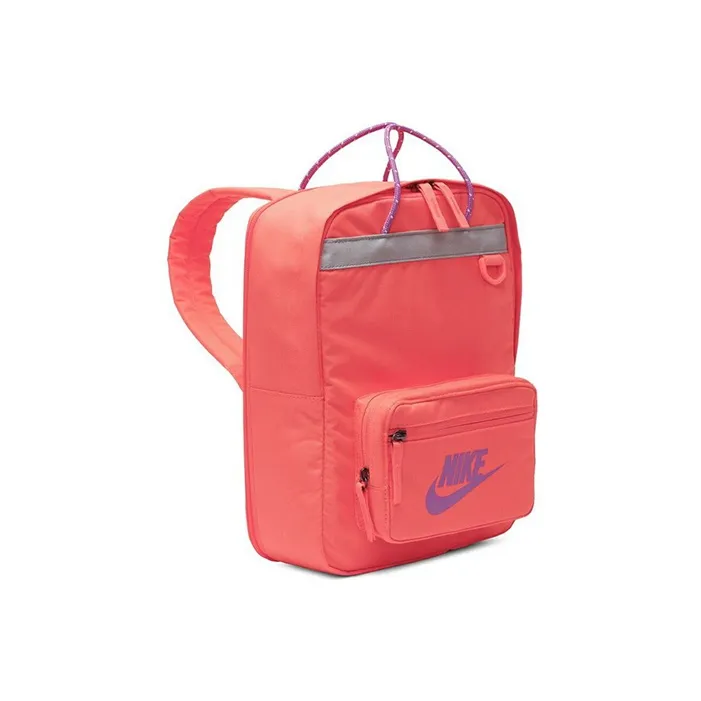 Nike Tanjun Polyester Handbag Backpack Regular Women's Coral Red-1