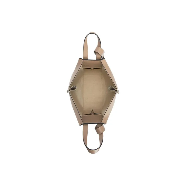 LOEWE Hammock Classic Calfskin Hammock Bag Handbag Shoulder Bag Crossbody Bag Small Size Women's Green/Sand-3
