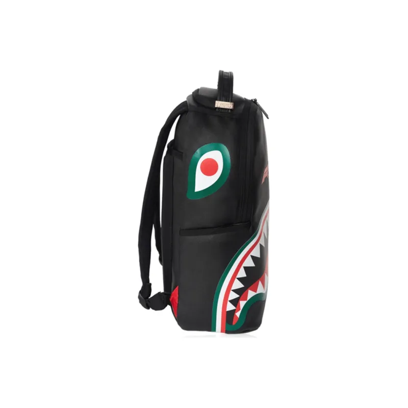 SPRAYGROUND F1 Formula One Collaboration PVC Backpack Tubas Unisex Black-4