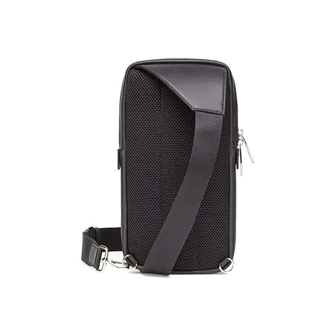 FENDI Coated Canvas With Leather Sling Bag, Crossbody Bag, Shoulder Bag Men's-2
