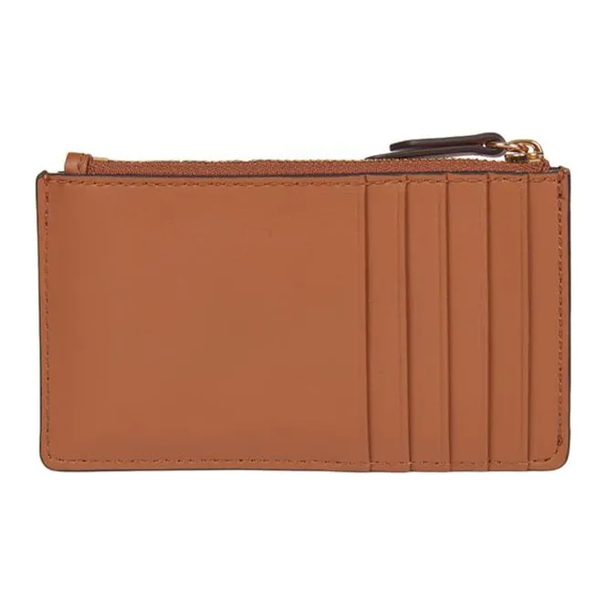 MICHAEL KORS Leather Wallet Women's Brown-1