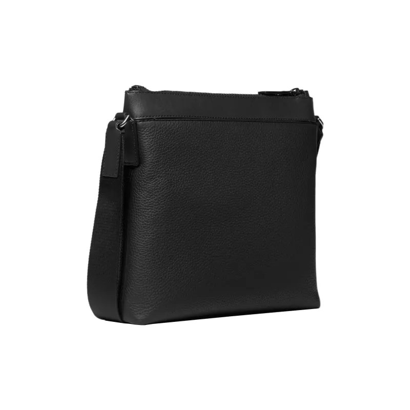 MICHAEL KORS Greyson Cow Leather Crossbody Bag Shoulder Bag Men's Black-1