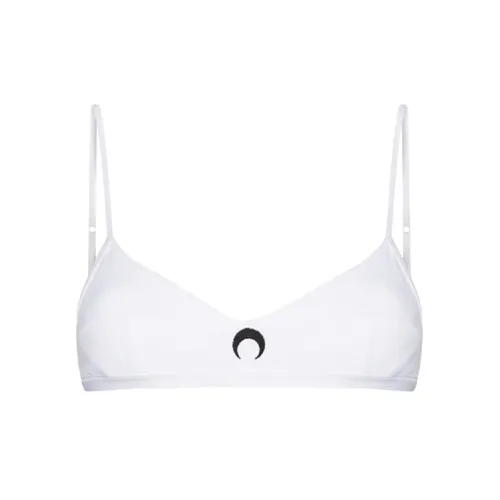 Marine Serre Logo print Bra