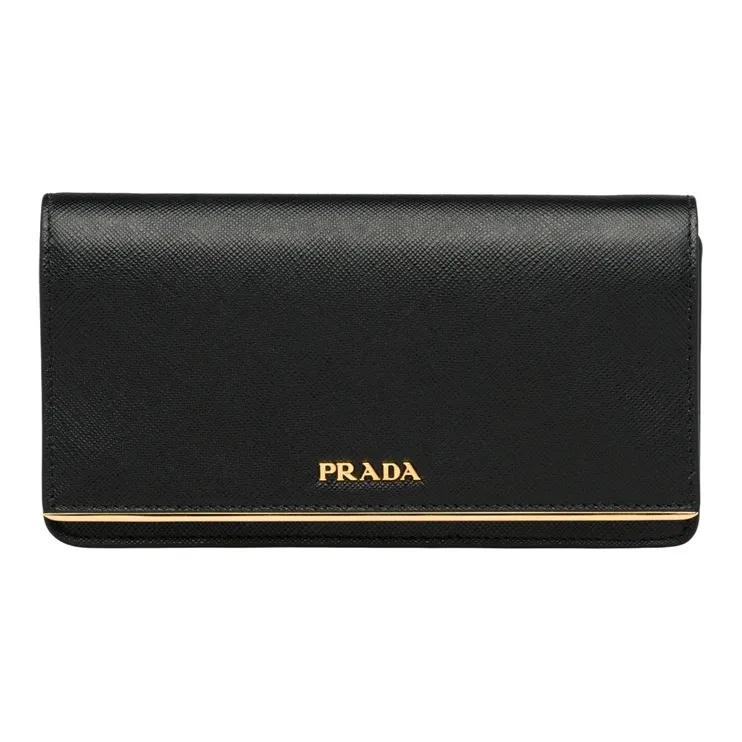 PRADA Calfskin Handbag Shoulder Bags Mini Women's Black-0