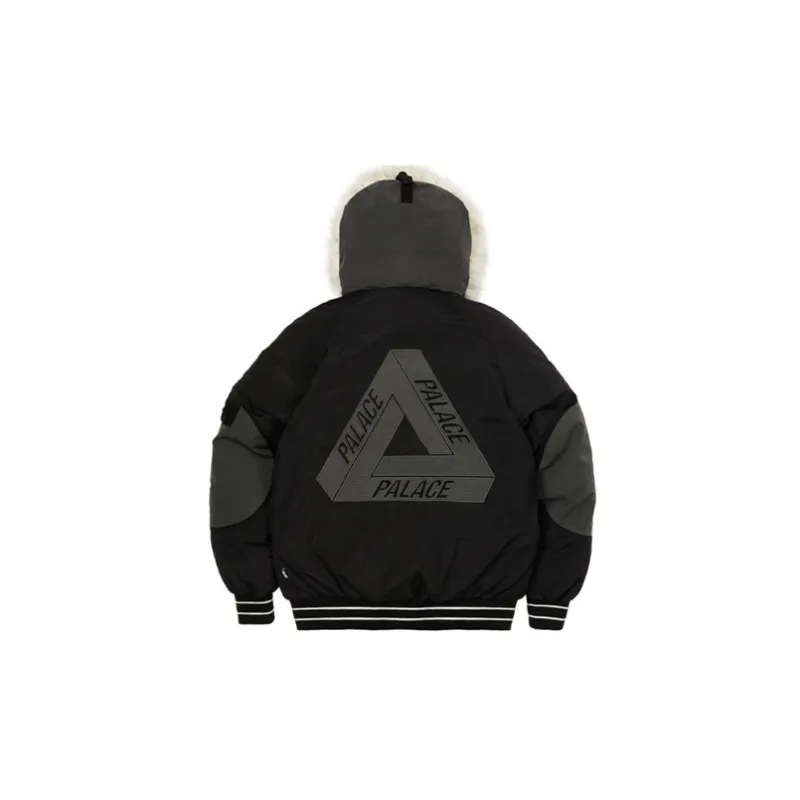 PALACE ULTIMO Series Parka Coats Men Black-2