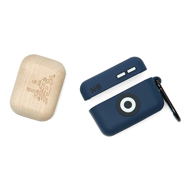New Balance Noritake Collaboration Silicone Shoulder Bag, Crossbody Bag Regular Unisex Navy Blue-3