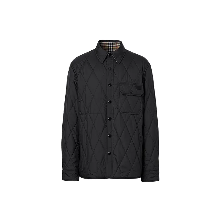 Burberry Puffer Jackets Men Brown-2