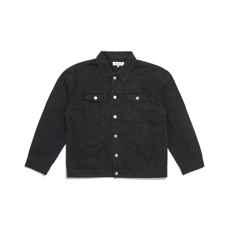 Profound Denim Jacket Unisex Black-1