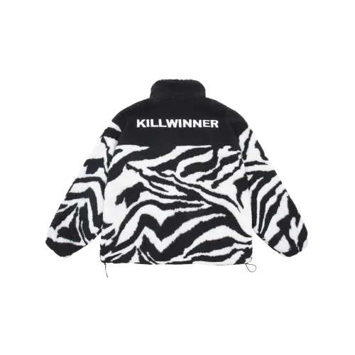 KILLWINNER Jackets Unisex Black/White