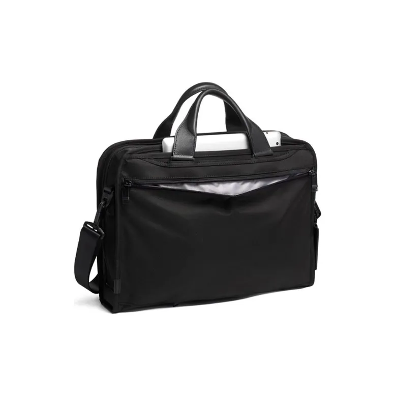 TUMI Nylon Fabric Briefcases Handbags Regular Unisex Black-3