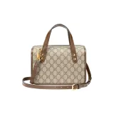 GUCCI Horsebit 1955 Mini Top Handle ShoulderBag Female Brown