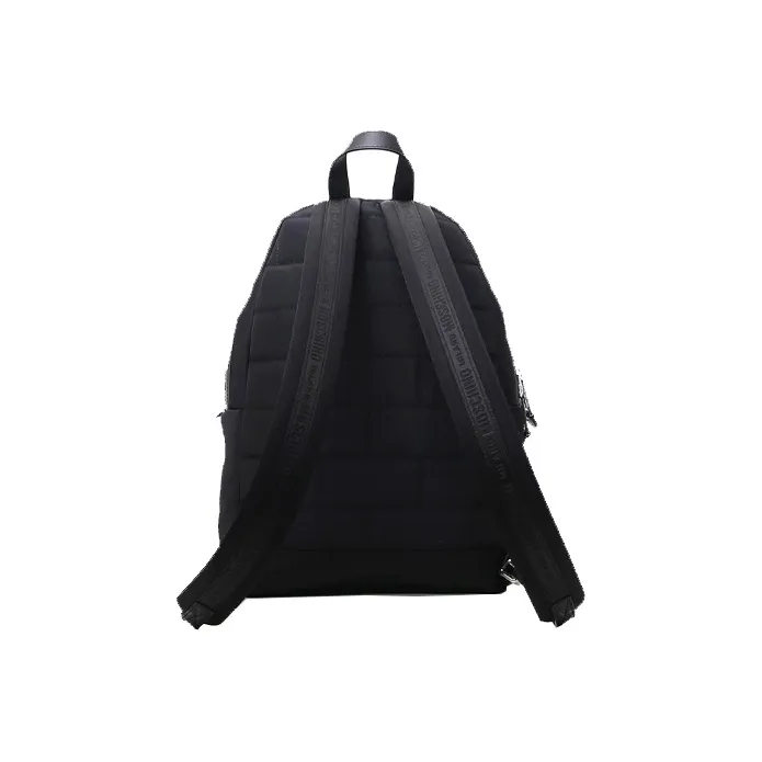 MOSCHINO Polyester Backpack Men's Black-2