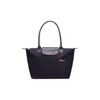 LONGCHAMP Le Pliage Nylon Fabric Shoulder Bag Shopping Bag Dumpling Bag Handbag Large Size Women's Berry Purple