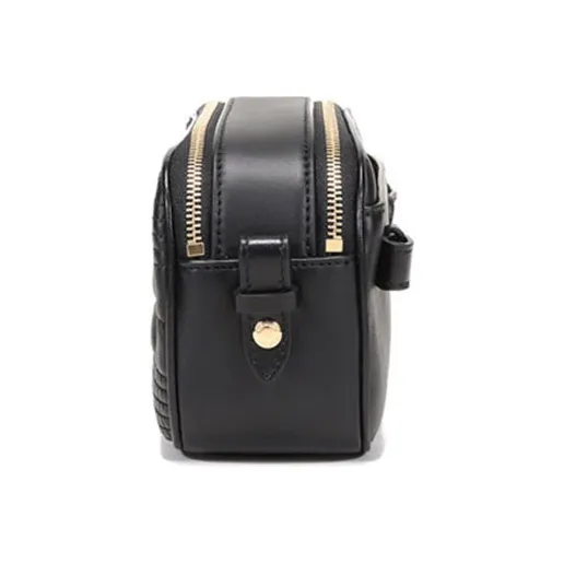 Burberry Leather Sling Bag, Crossbody Bag, Fanny Pack Women's Black-1