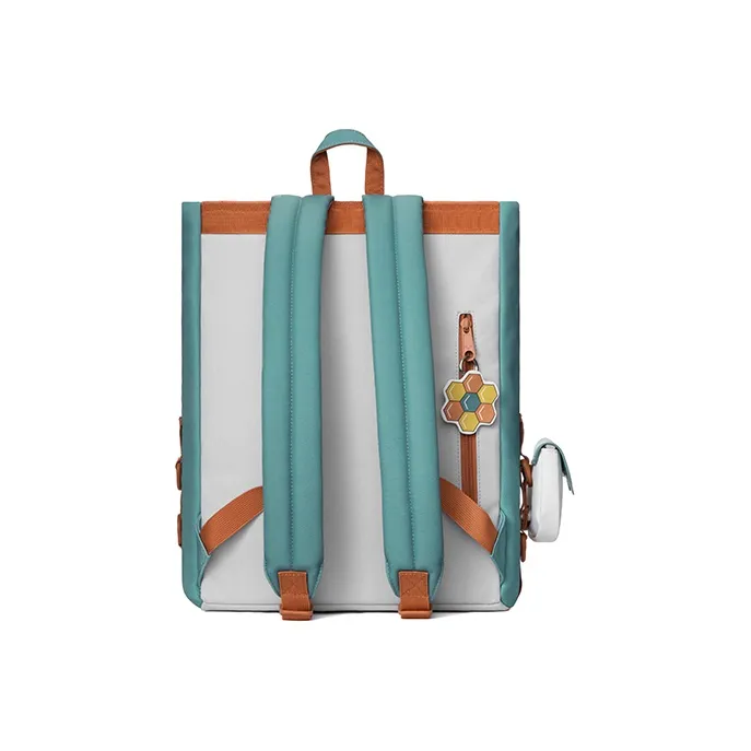 MR.ACE HOMME Polyester Backpack Regular Women's Color Blocking-5