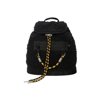 Converse Cotton Faux Sherpa Backpack Mini Unisex Black
