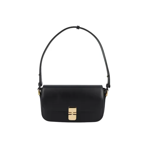 A.P.C Grace Foldover Top Shoulder Bag