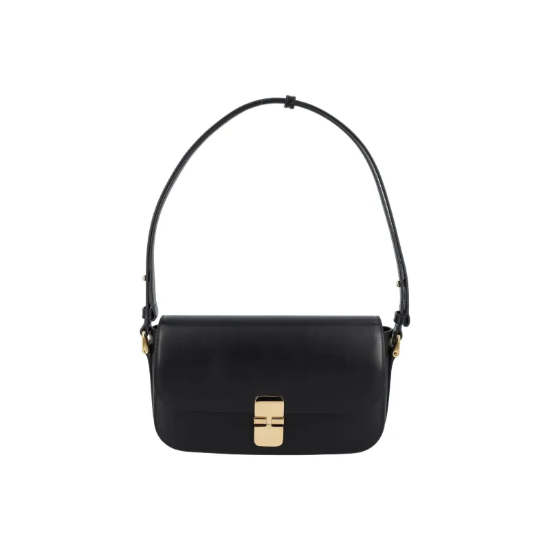 A.P.C Grace Foldover Top Shoulder Bag-0
