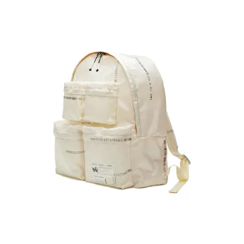 The MAD HATcher Polyamide Backpack Regular Unisex White