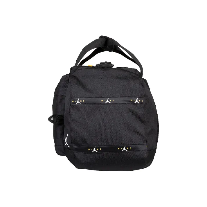 Jordan Polyester Gym Bag Handbag Crossbody Bag Large Size Unisex Black-1