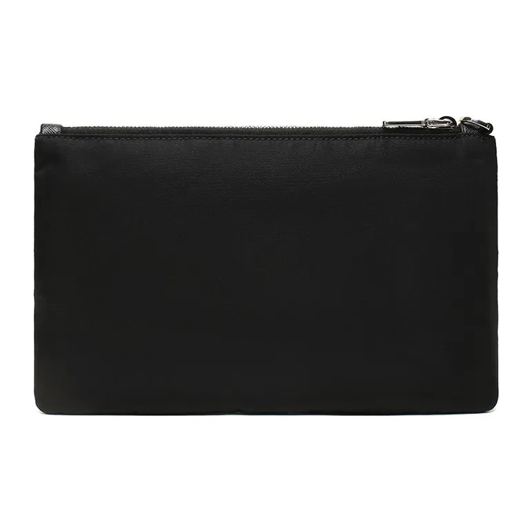 PRADA Fabric Clutch Men's Black-2