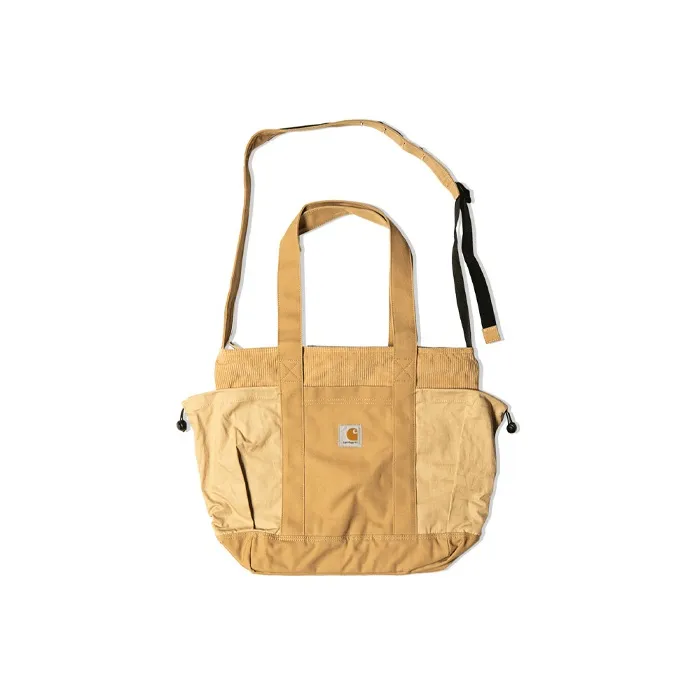 Carhartt 100% Cotton Shoulder Bag Crossbody Bag Handbag Regular Unisex Brown-0