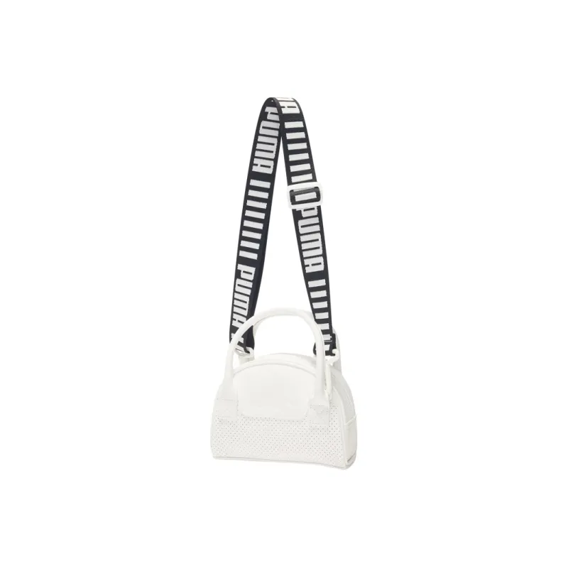 PUMA Artificial Leather Handbag Shoulder Bag Crossbody Bag Mini Women's White-0
