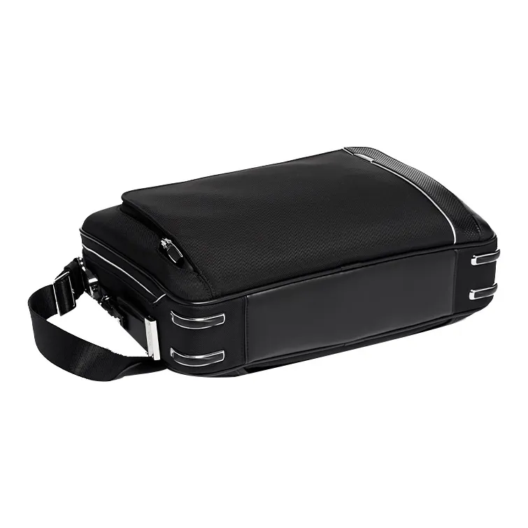 TUMI Arrivé Elastic Nylon Briefcases Men's Black-2