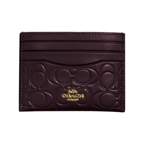 COACH Card Case Card Holders