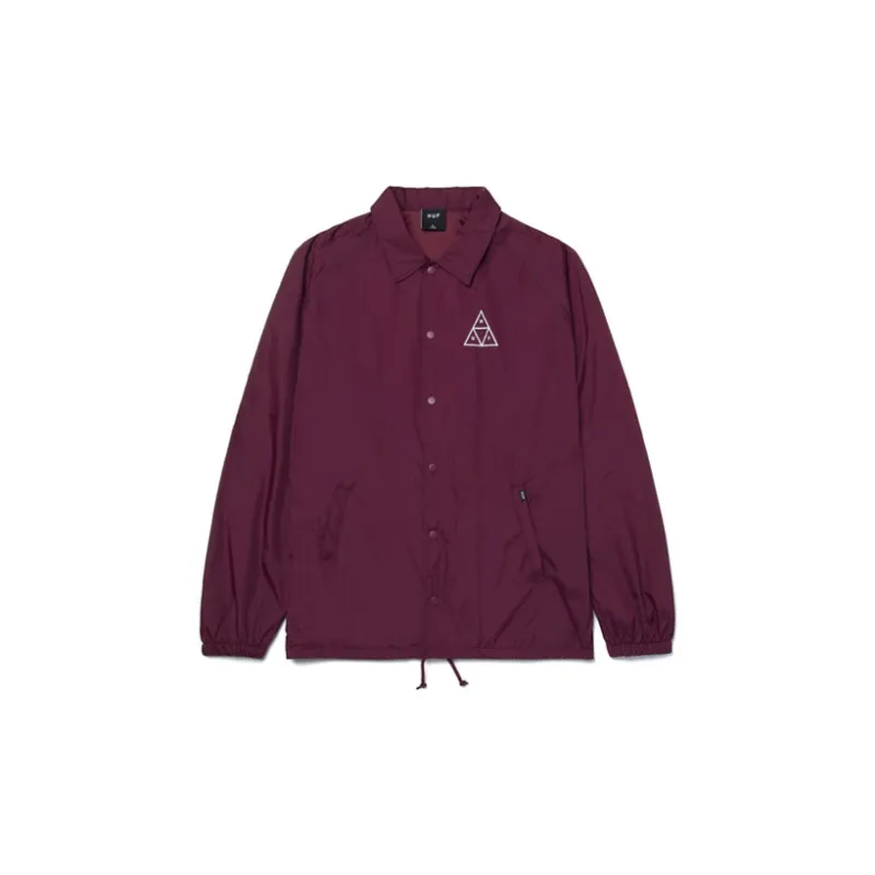 HUF Loose Fit Moderate Jacket Unisex Red-1