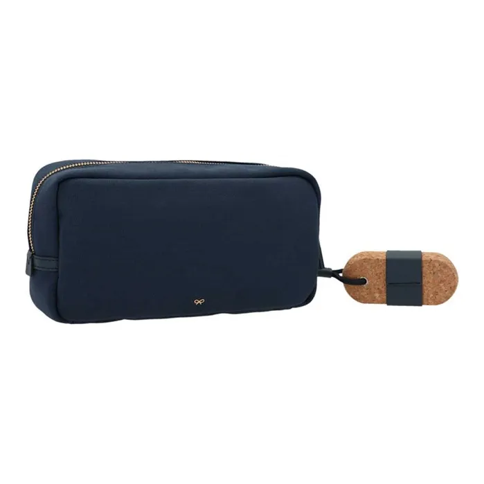Anya Hindmarch Recycled Canvas Canvas Bag Clutches Women's Blue-1