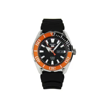SEIKO Seiko5 Mechanical Movement Watch Men's Watches Black Dial