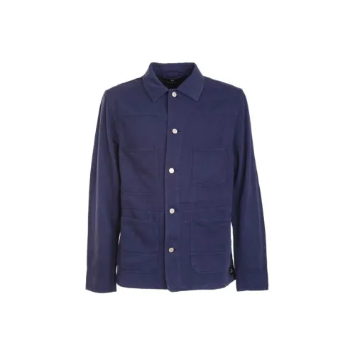 Paul Smith Jackets Men Navy Blue