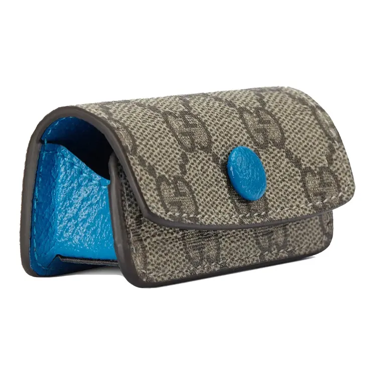 GUCCI Disney Collaboration Canvas Lipstick Case Women's Ebony/Blue-1