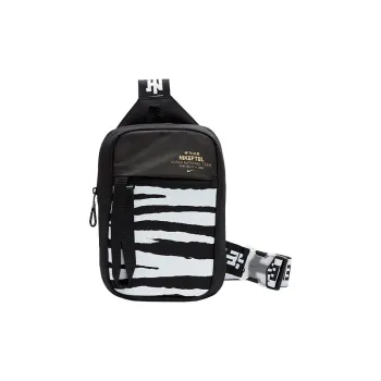 Nike Polyester Sling Bag Shoulder Bag Crossbody Bag Regular Unisex Black White
