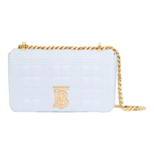 Burberry Lola Lola Bag Lambskin Shoulder Bag Crossbody Bag Mini Women's Light Blue